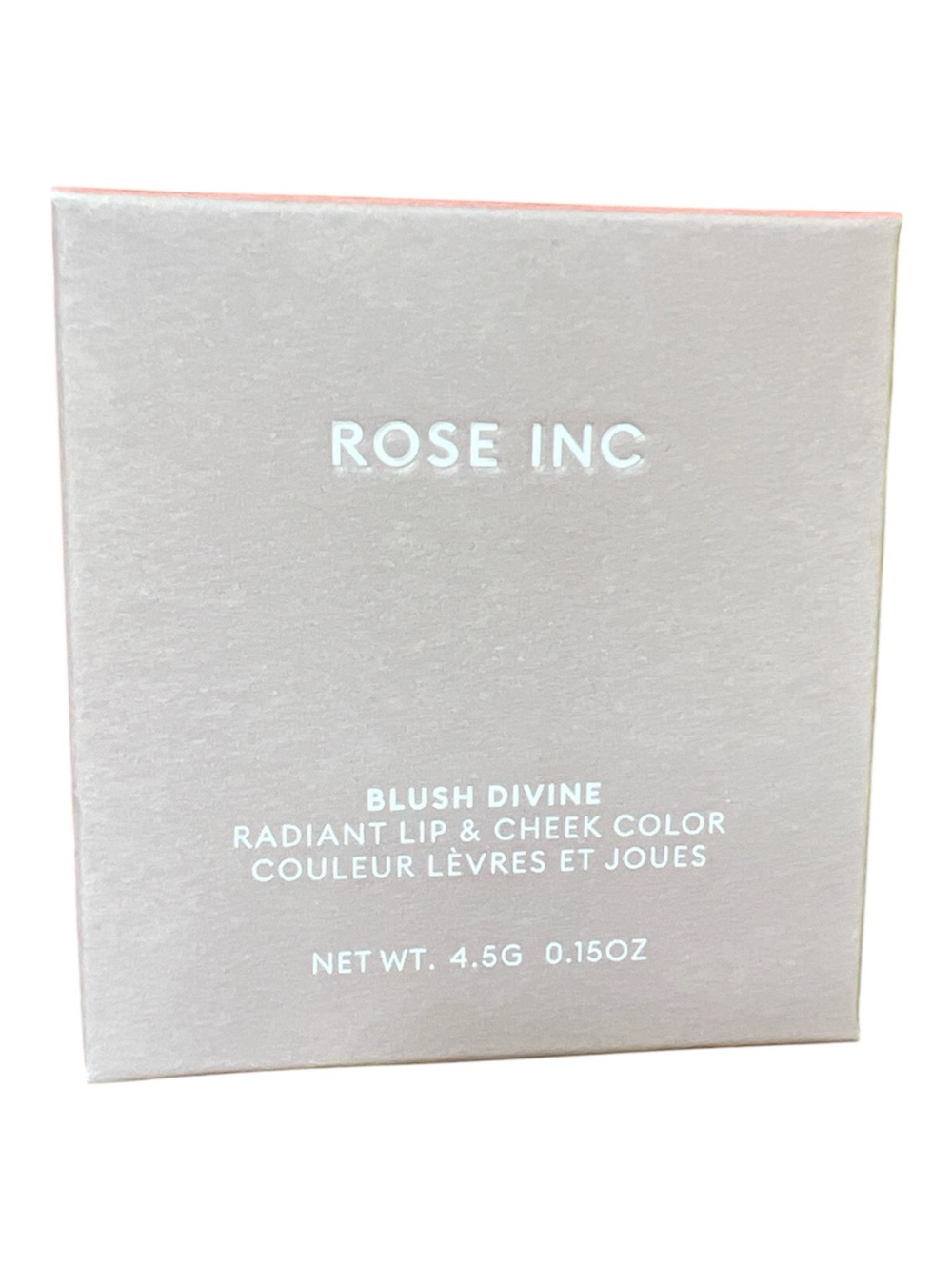 Rose Inc Blush Divine In Hydrangea Cream Blush Refillable NIP